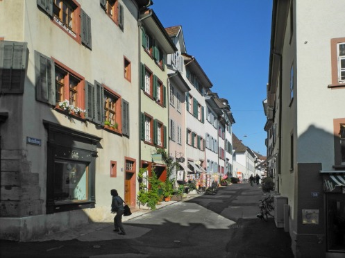 Altstadt von Basel am Nadelberg