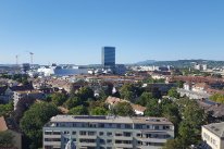 Blick auf die Dächer von Basel
